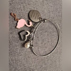 Flamingo Bracelet • Flamingo Girl • Bangle • Bracelet • Jewelry
